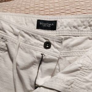 Sonoma Crisp White Trousers